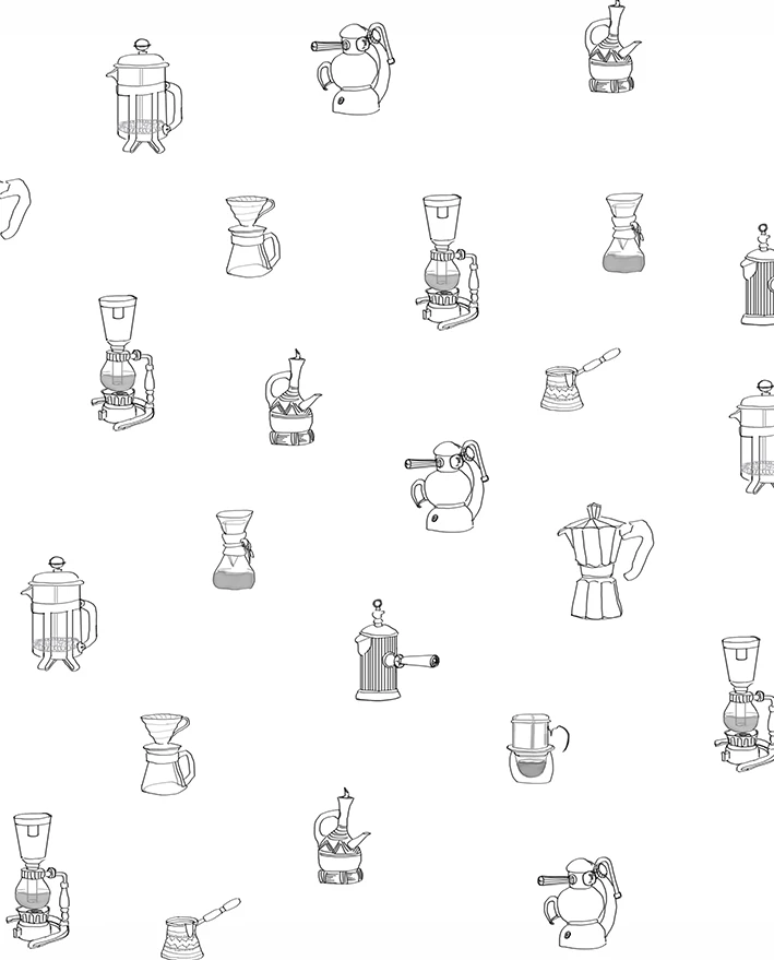 Diseño vaso de café