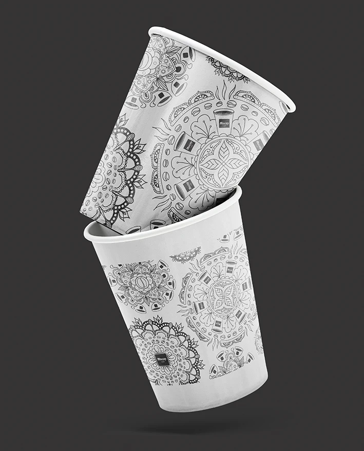 Diseño vaso de café